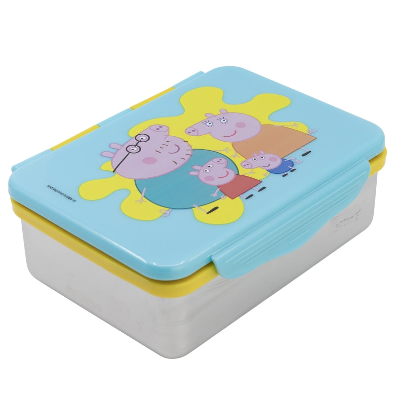 SANDWICHERA HERMETICA ACERO INOXIDABLE XXX ML PEPPA PIG CORE 2022 - Imagen 1