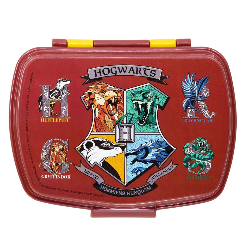 SANDWICHERA RECTANGULAR HARRY POTTER SCHOOL SHIELDS - Imagen 2