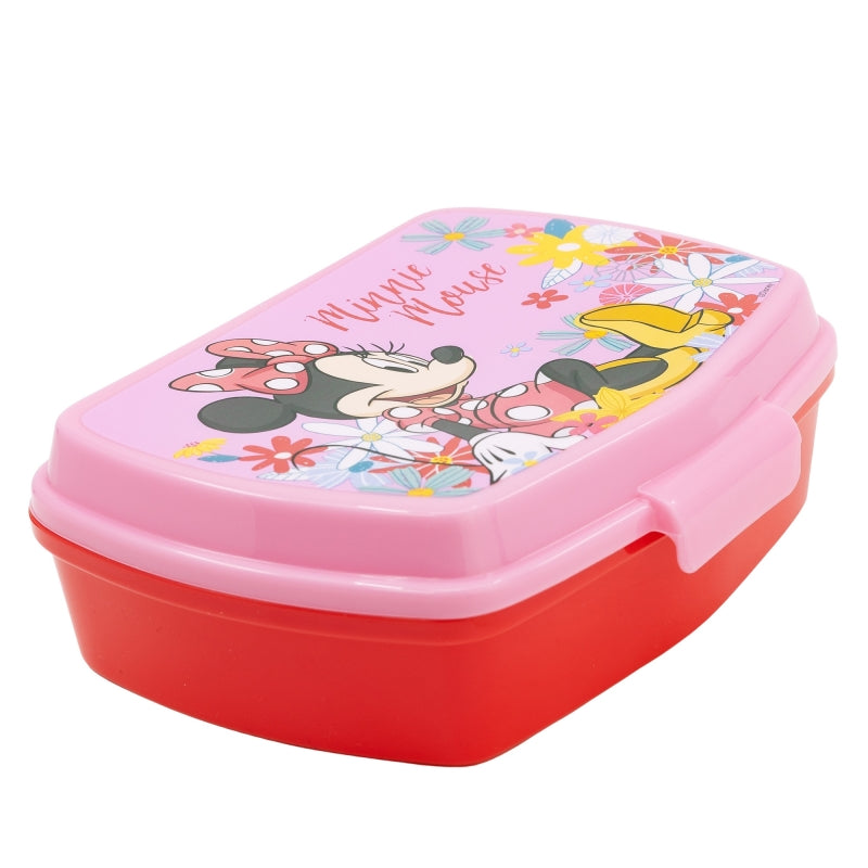 SANDWICHERA RECTANGULAR MINNIE MOUSE SPRING LOOK - Imagen 1