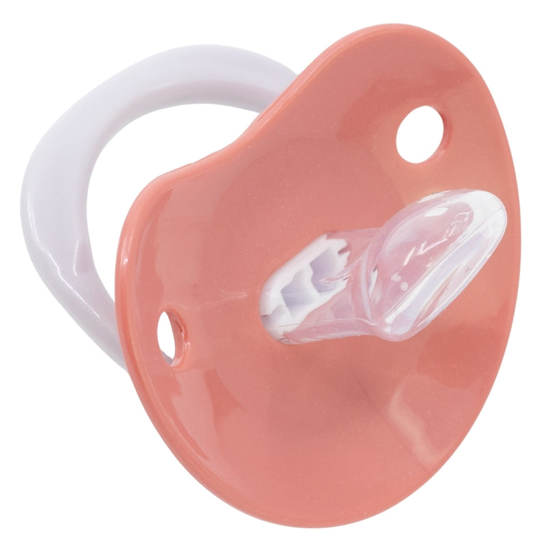 SET 2 CHUPETES TETINA ANATOMICA SILICONA 0 A 6 M CON FUNDA MINNIE MOUSE HEART FULL - Imagen 2
