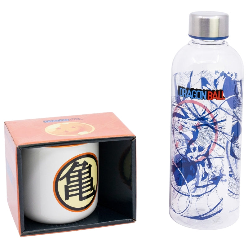 SET 2 PCS (BOTELLA HIDRO Y TAZA CERAMICA 400 ML) DRAGON BALL - Imagen 1