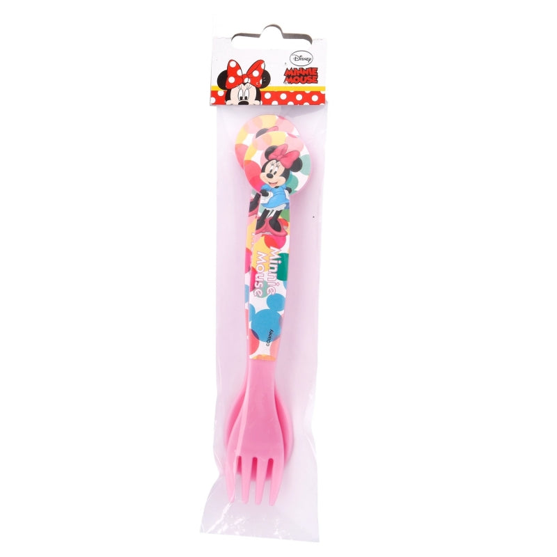 SET DE 2 CUBIERTOS PP MINNIE FEEL GOOD - Imagen 1