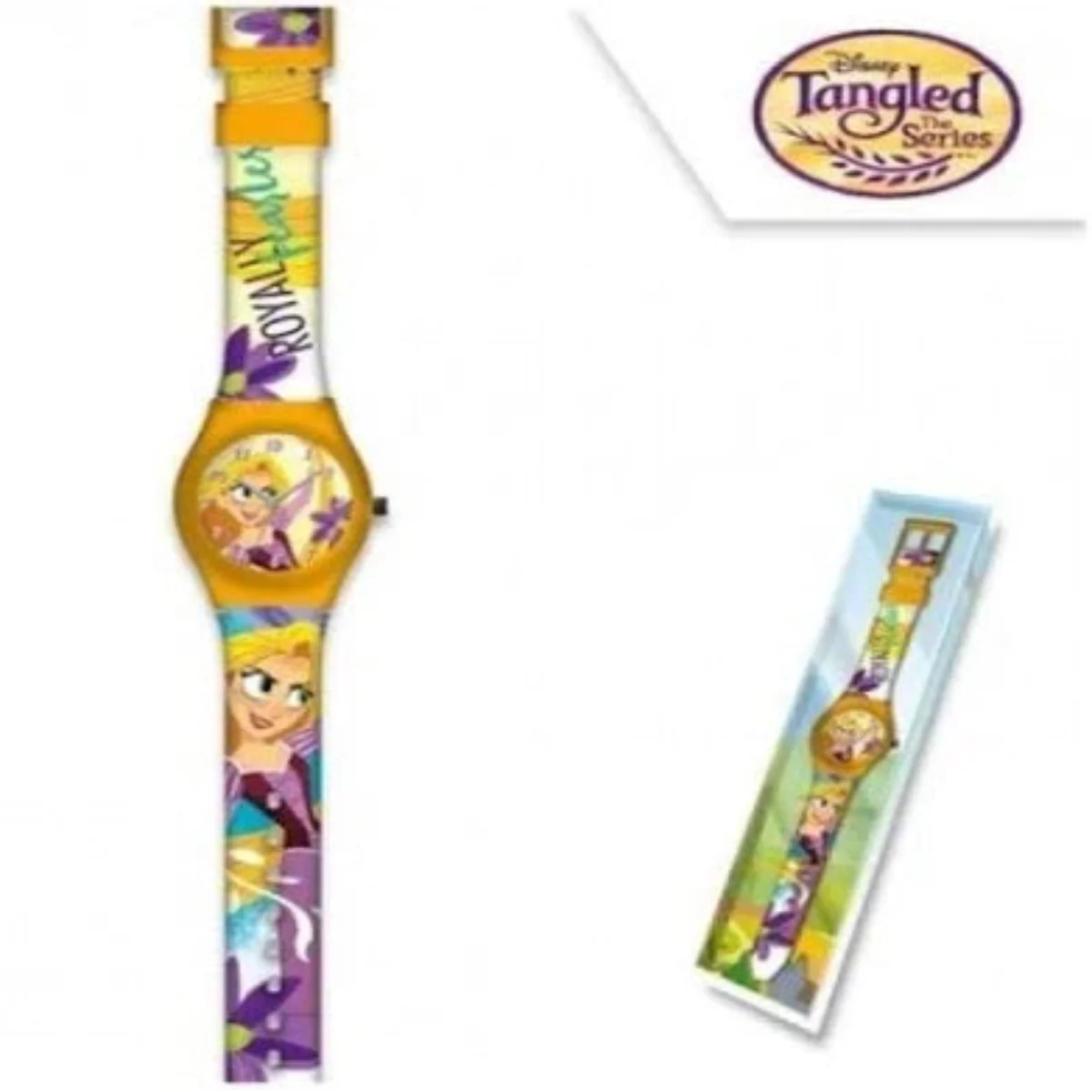 RELOJ ANALOGICO PRINCESA RAPUNZEL