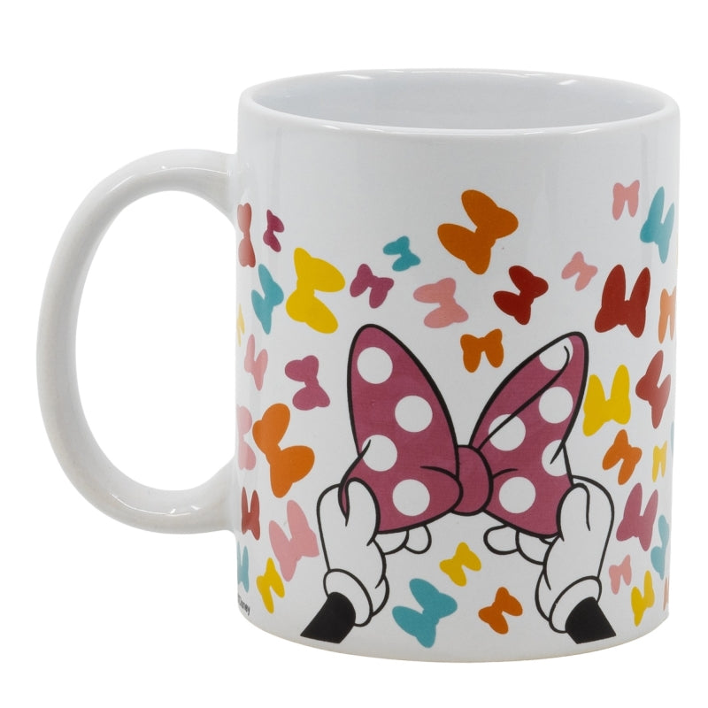 TAZA CERAMICA 325 ML EN CAJA DE REGALO MINNIE SO EDGY BOWS - Imagen 2