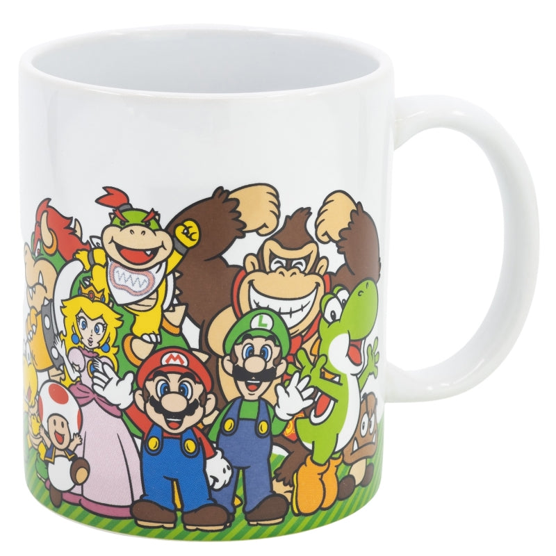 TAZA CERAMICA 325 ML EN CAJA DE REGALO SUPER MARIO GROUP DNLS - Imagen 1