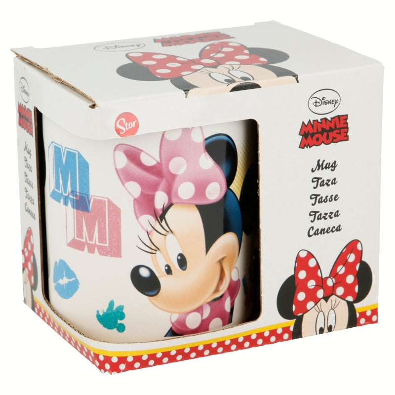TAZA CERAMICA 325 ML EN CAJA REGALO MINNIE SUMMER CRUSH - Imagen 1