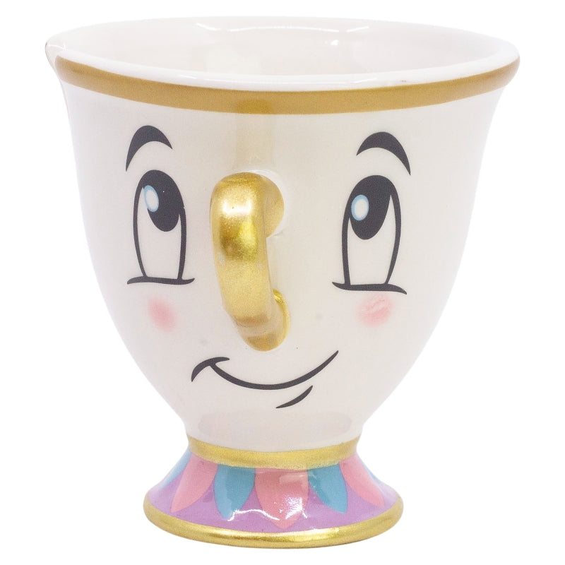 TAZA CERAMICA 3D 190 ML EN CAJA REGALO CHIP LA BELLA Y LA BESTIA - Imagen 1