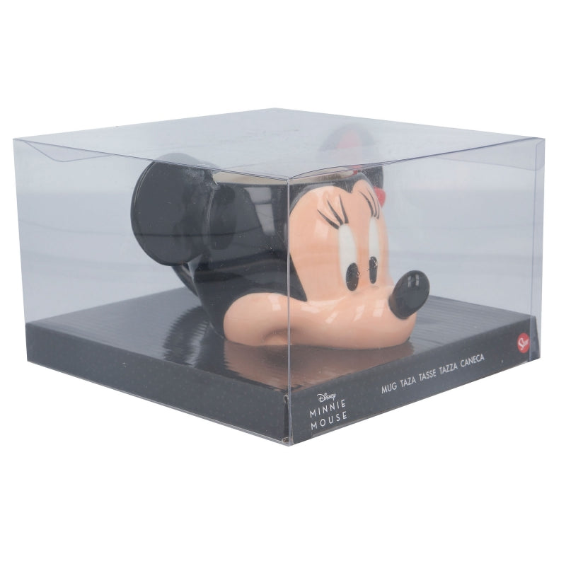 TAZA CERAMICA 3D 360 ML EN CAJA REGALO CABEZA MINNIE - Imagen 2