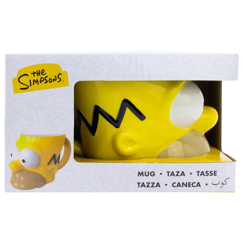 TAZA CERAMICA 3D EN CAJA REGALO SIMPSONS HOMER - Imagen 1