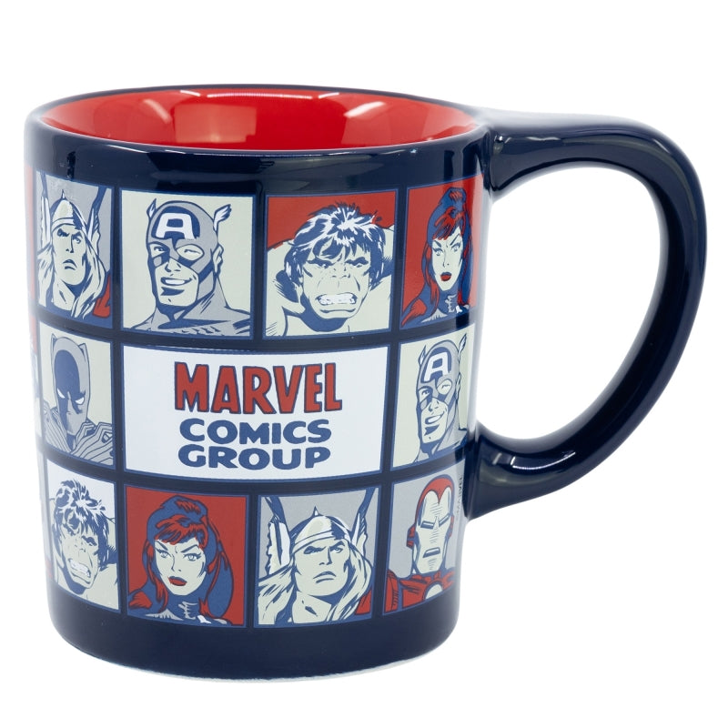 TAZA CERAMICA ANTIVUELCO 300 ML MARVEL AVENGERS COMIC ENERGY - Imagen 1