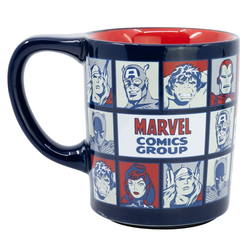 TAZA CERAMICA ANTIVUELCO 300 ML MARVEL AVENGERS COMIC ENERGY - Imagen 2