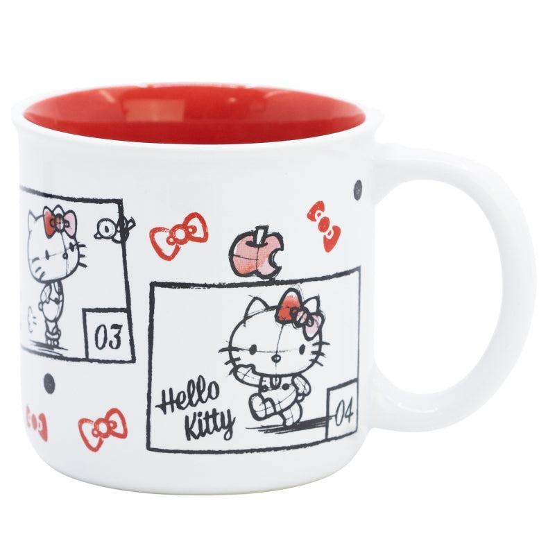 TAZA CERAMICA DESAYUNO 400 ML EN CAJA REGALO HELLO KITTY - Imagen 1