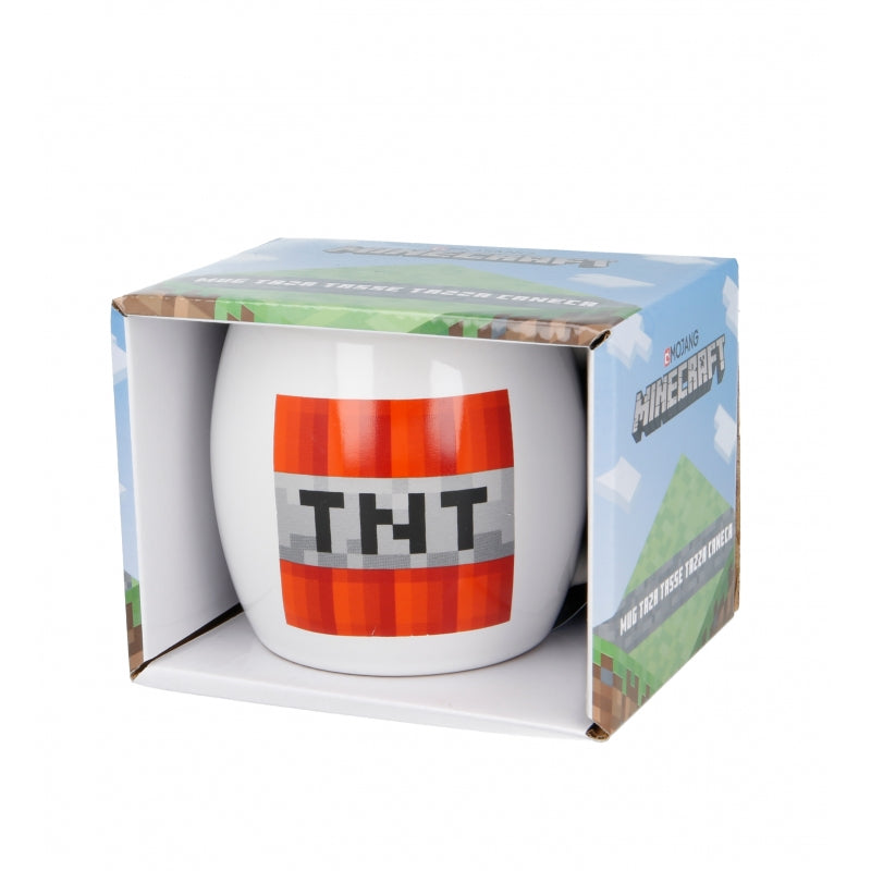 TAZA CERAMICA GLOBE 380 ML EN CAJA REGALO MINECRAFT YOUNG ADULT - Imagen 1