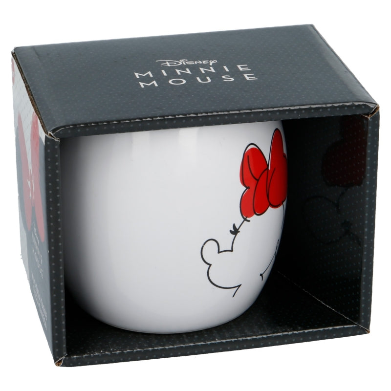 TAZA CERAMICA GLOBE 380 ML EN CAJA REGALO MINNIE MOUSE YOUNG ADULT - Imagen 1