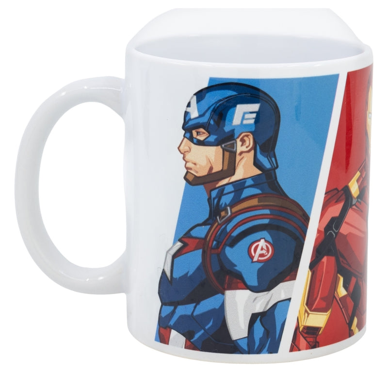 TAZA CERAMICA SB 325 ML EN CAJA AVENGERS GROUP COLLAGE - Imagen 1
