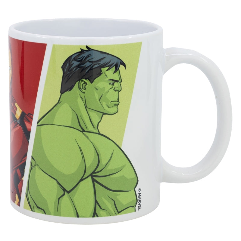 TAZA CERAMICA SB 325 ML EN CAJA AVENGERS GROUP COLLAGE - Imagen 2