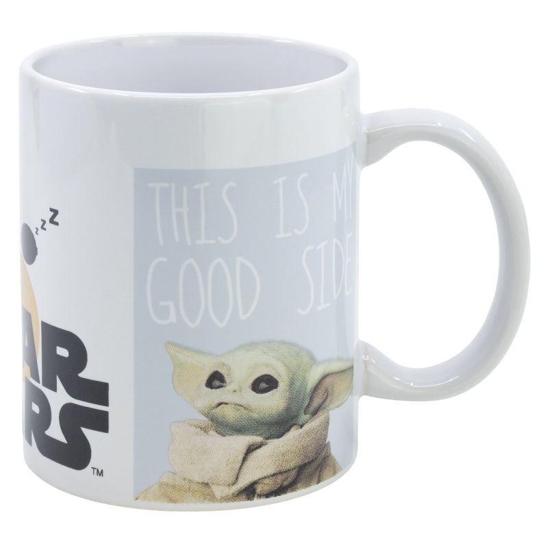 TAZA CERAMICA SB 325 ML EN CAJA BABY GROGU GOOD SIDE - Imagen 1
