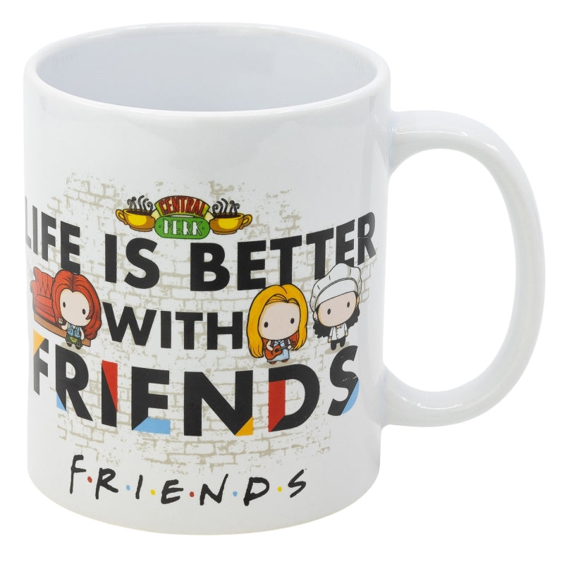 TAZA CERAMICA SB 325 ML EN CAJA FRIENDS CHIBI DNLS - Imagen 1