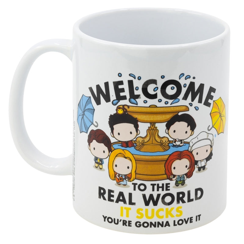TAZA CERAMICA SB 325 ML EN CAJA FRIENDS CHIBI DNLS - Imagen 2