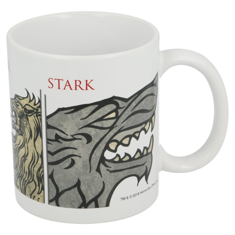 TAZA CERAMICA SB 325 ML EN CAJA GAME OF THRONES SHIELDS - Imagen 2