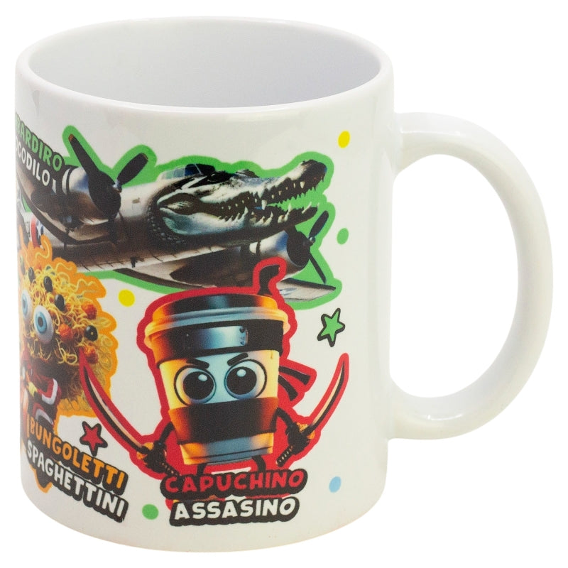 TAZA CERAMICA SB 325 ML EN CAJA ITALIAN BRAINROT - Imagen 1