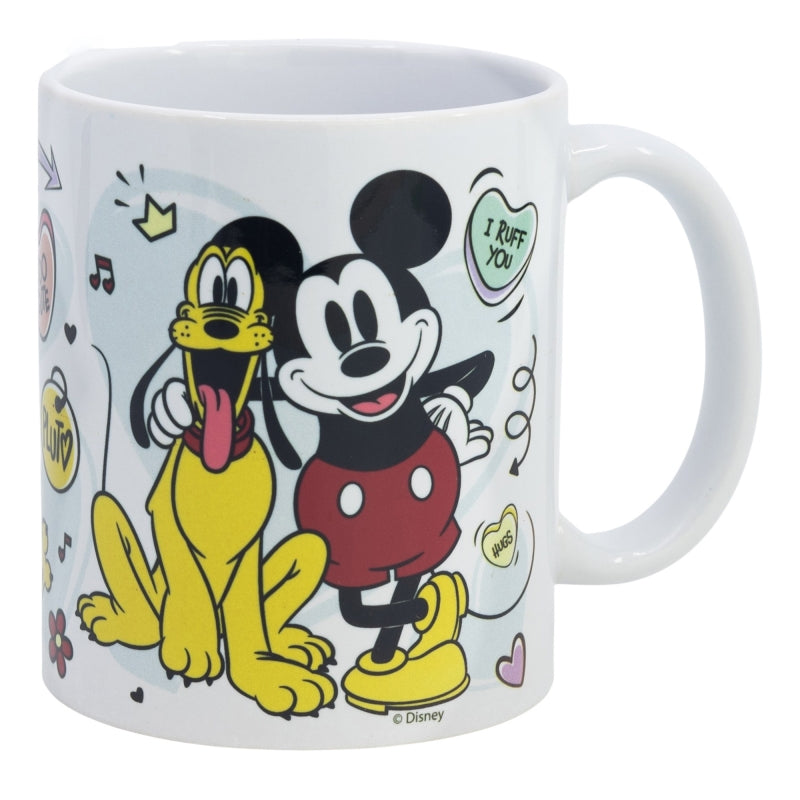 TAZA CERAMICA SB 325 ML EN CAJA MICKEY PLUTO FRIENDS - Imagen 1