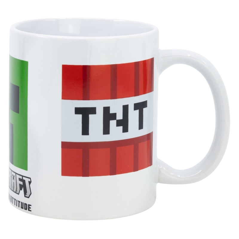 TAZA CERAMICA SB 325 ML EN CAJA MINECRAFT ADAPTATION - Imagen 1
