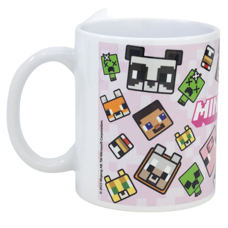 TAZA CERAMICA SB 325 ML EN CAJA MINECRAFT GIRL - Imagen 1