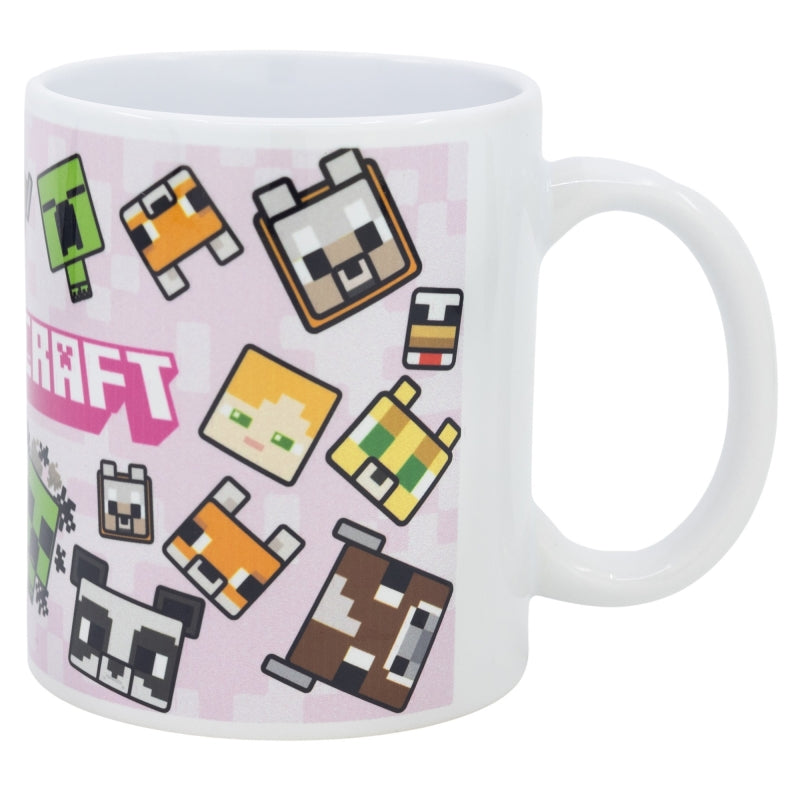 TAZA CERAMICA SB 325 ML EN CAJA MINECRAFT GIRL - Imagen 2