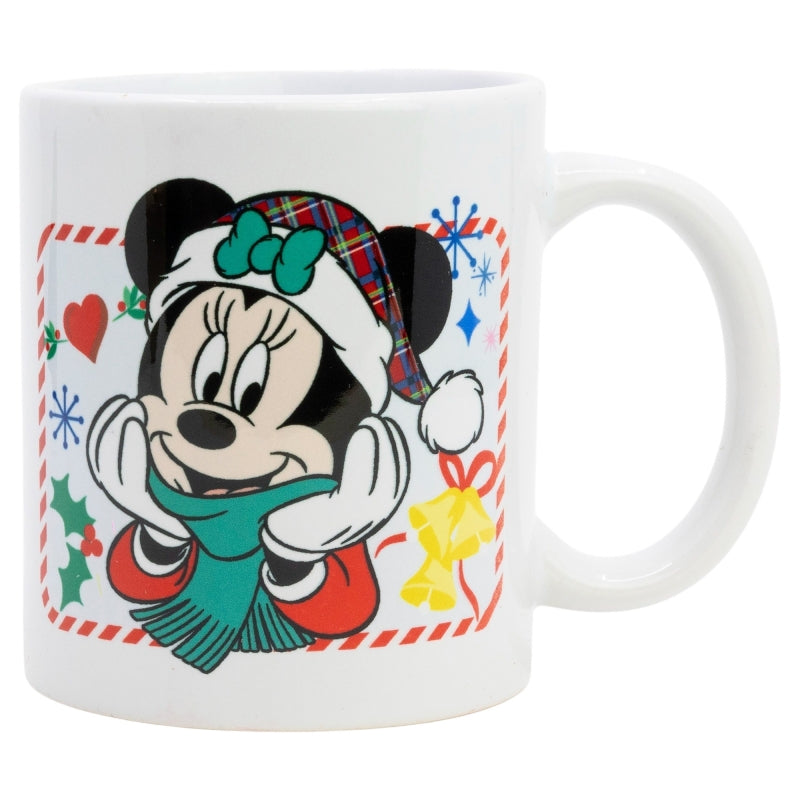 TAZA CERAMICA SB 325 ML EN CAJA MINNIE CHRISTMAS DNLS - Imagen 1
