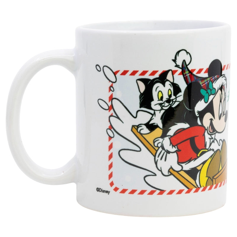 TAZA CERAMICA SB 325 ML EN CAJA MINNIE CHRISTMAS DNLS - Imagen 1