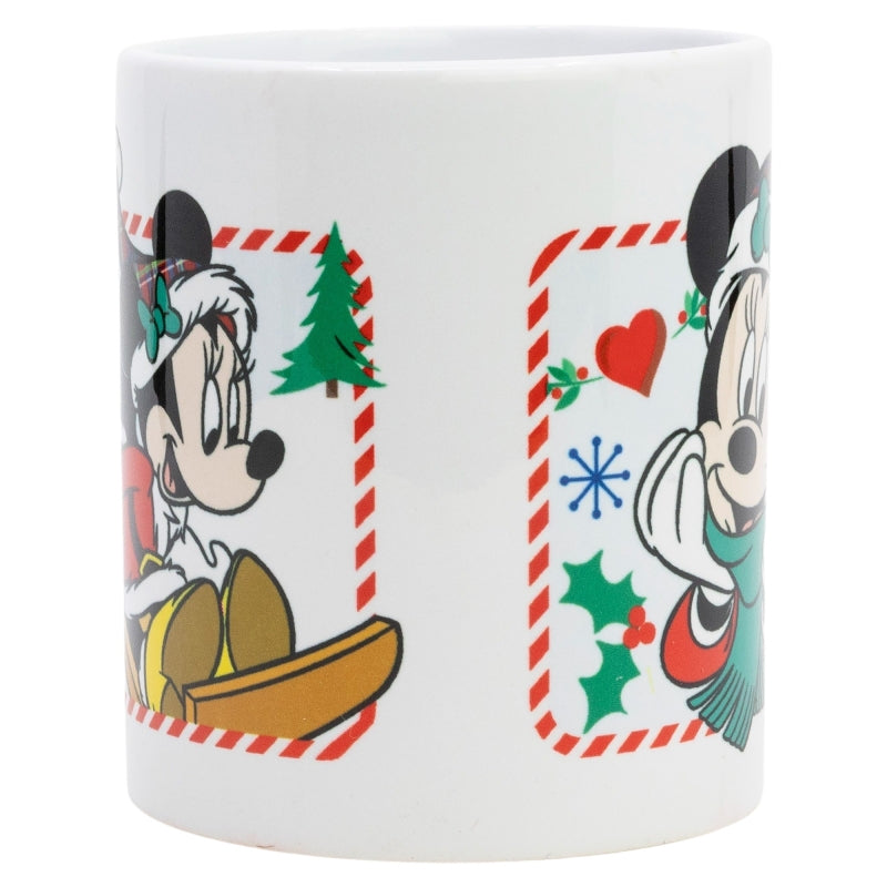 TAZA CERAMICA SB 325 ML EN CAJA MINNIE CHRISTMAS DNLS - Imagen 2