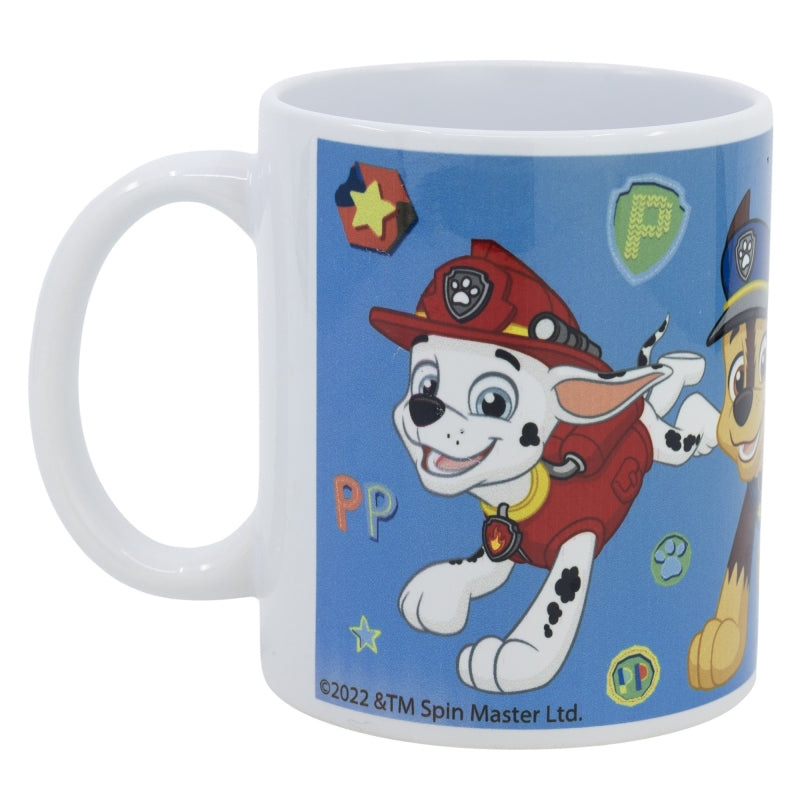 TAZA CERAMICA SB 325 ML EN CAJA PAW PATROL BOY FRIENDSHIP BADGE - Imagen 1