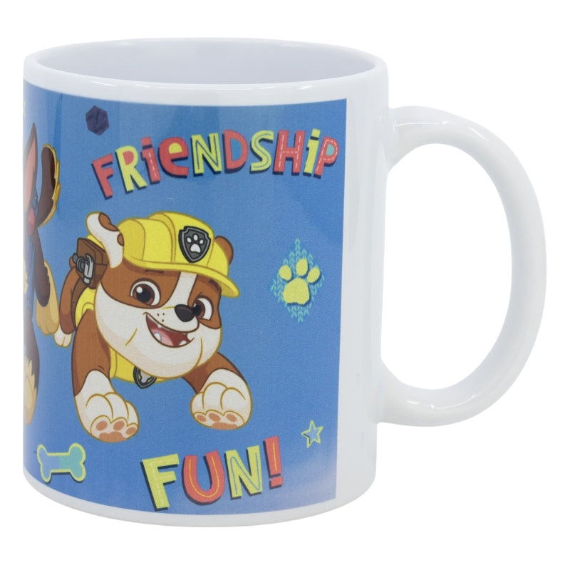TAZA CERAMICA SB 325 ML EN CAJA PAW PATROL BOY FRIENDSHIP BADGE - Imagen 2