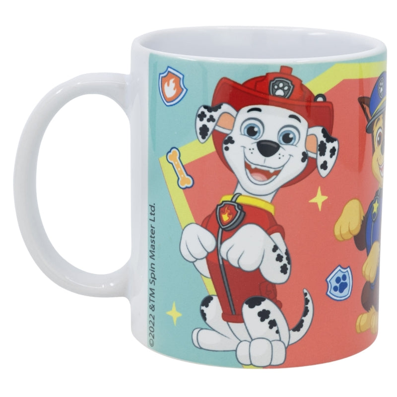 TAZA CERAMICA SB 325 ML EN CAJA PAW PATROL BOY PUP IT OUT - Imagen 1