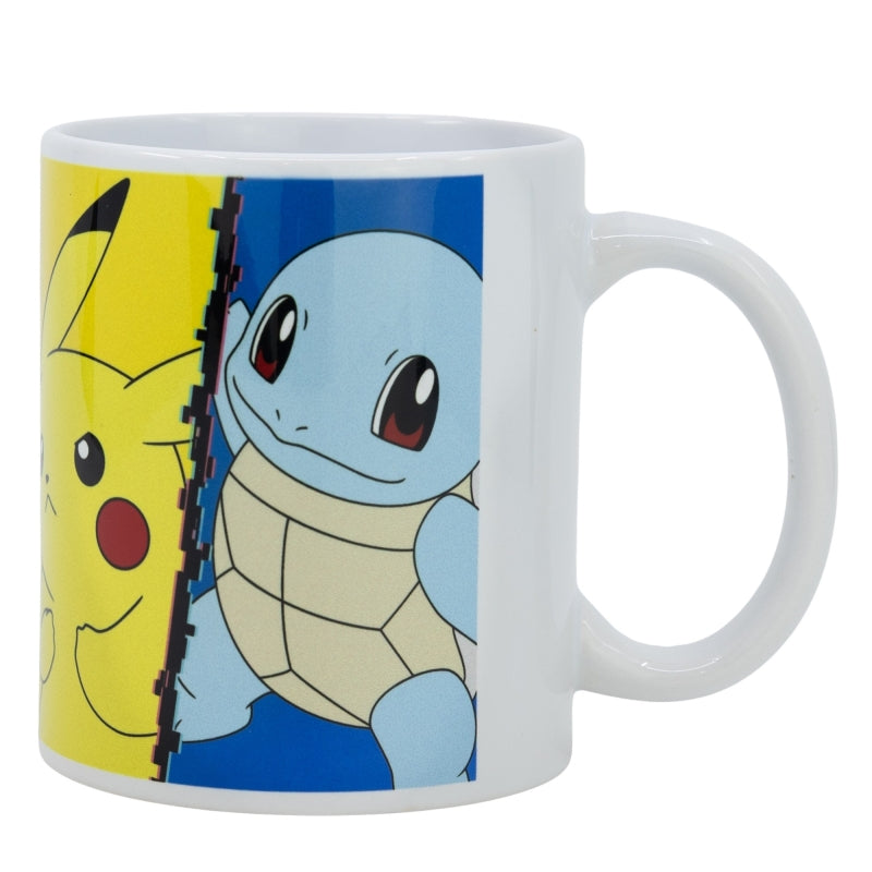 TAZA CERAMICA SB 325 ML EN CAJA POKEMON VARIOS PERSONAJES DESIGN 1 - Imagen 1