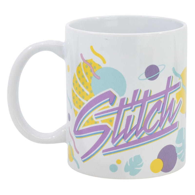 TAZA CERAMICA SB 325 ML EN CAJA STITCH HAWAIAN FLOWER - Imagen 2