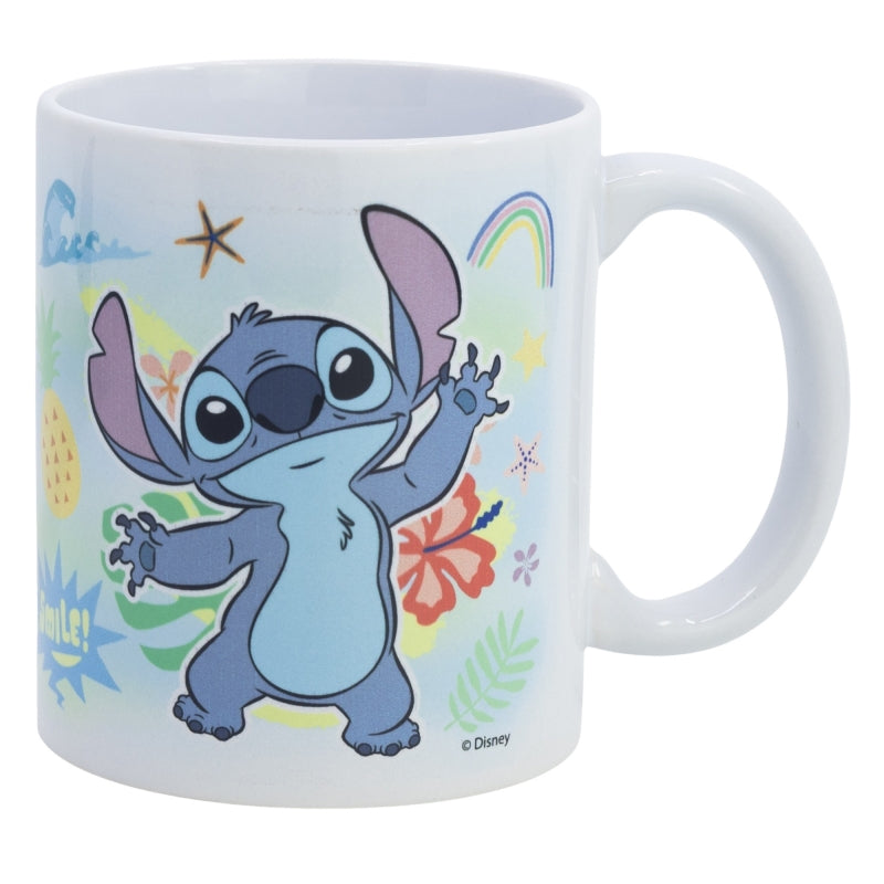TAZA CERAMICA SB 325 ML EN CAJA STITCH SEAWORLD - Imagen 1