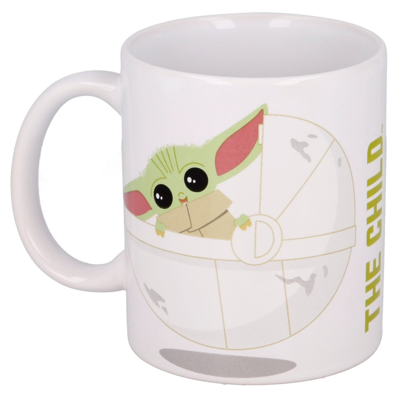 TAZA CERAMICA SB 325 ML EN CAJA THE CHILD MANDALORIAN SPEED - Imagen 2