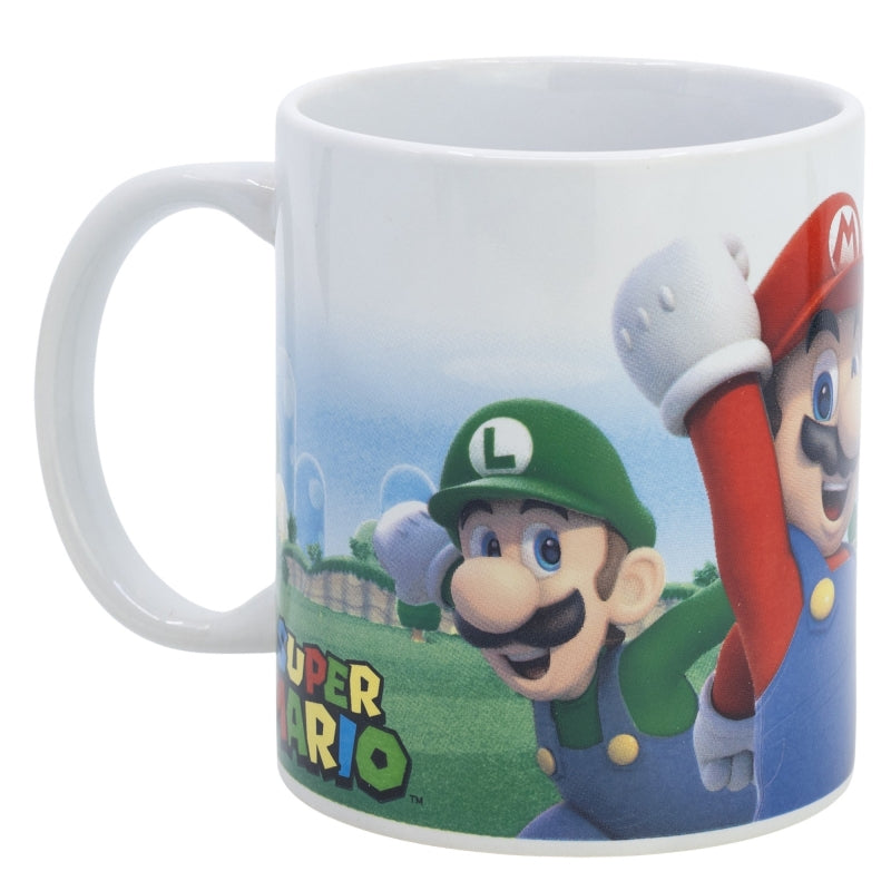 TAZA CERAMICA SB 325 ML EN CAJA SUPER MARIO II - Imagen 2