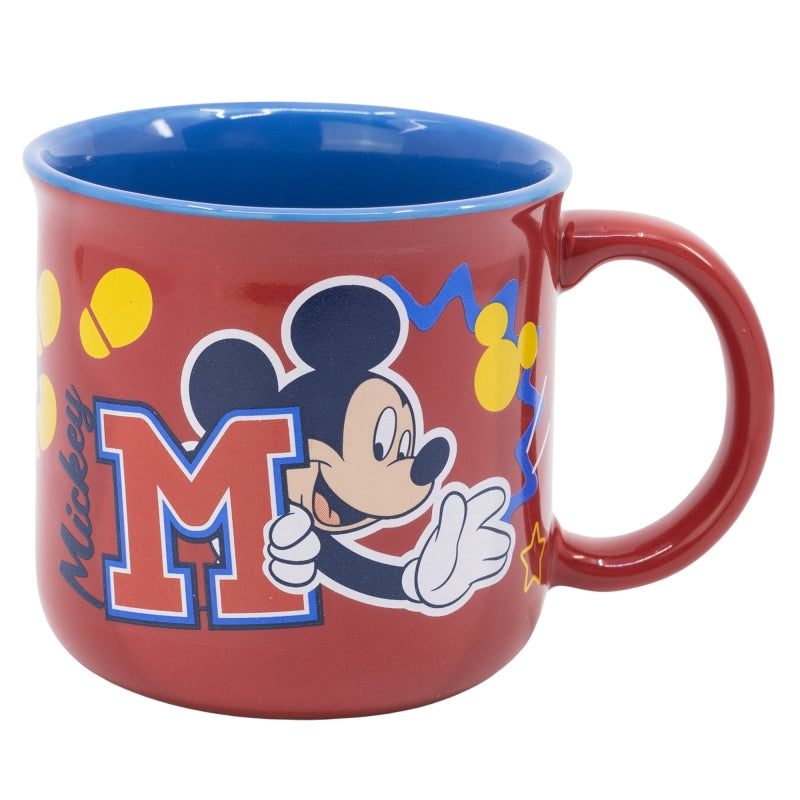 TAZA DE CERAMICA FULL DECO 355 ML EN CAJA REGALO MICKEY - Imagen 1