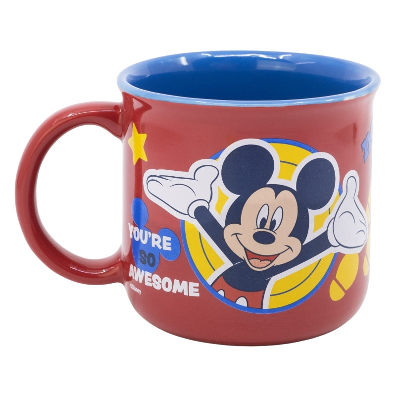 TAZA DE CERAMICA FULL DECO 355 ML EN CAJA REGALO MICKEY - Imagen 2