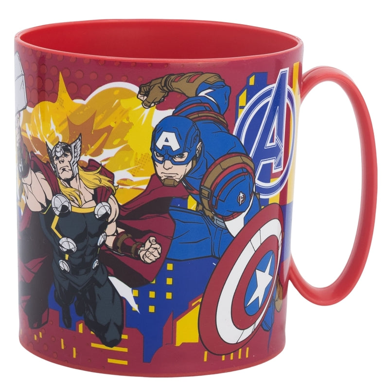 TAZA MICRO 390 ML AVENGERS BOMBERS - Imagen 1