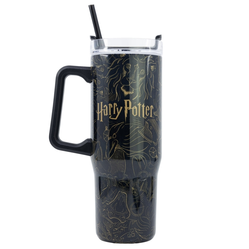 TAZA TERMO XL ACERO INOXIDABLE 940 ML HARRY POTTER GOLDEN MAGIC - Imagen 2