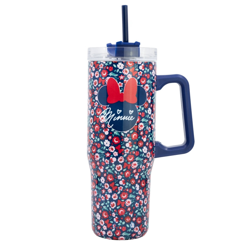 TAZA TERMO XL ACERO INOXIDABLE 940 ML MINNIE MOUSE GARDENING - Imagen 1