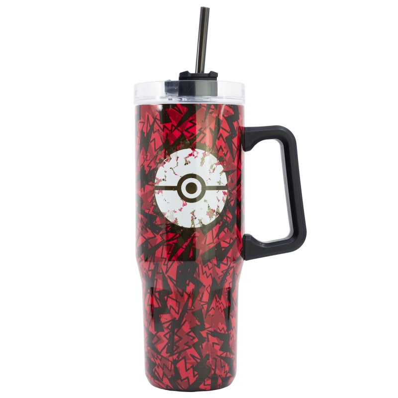 TAZA TERMO XL ACERO INOXIDABLE 940 ML POKEMON THUNDERSTRUCK - Imagen 1