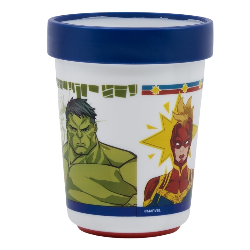 VASO ANTIDESLIZANTE PREMIUM BICOLOR 260 ML AVENGERS INVINCIBLE FORCE - Imagen 2