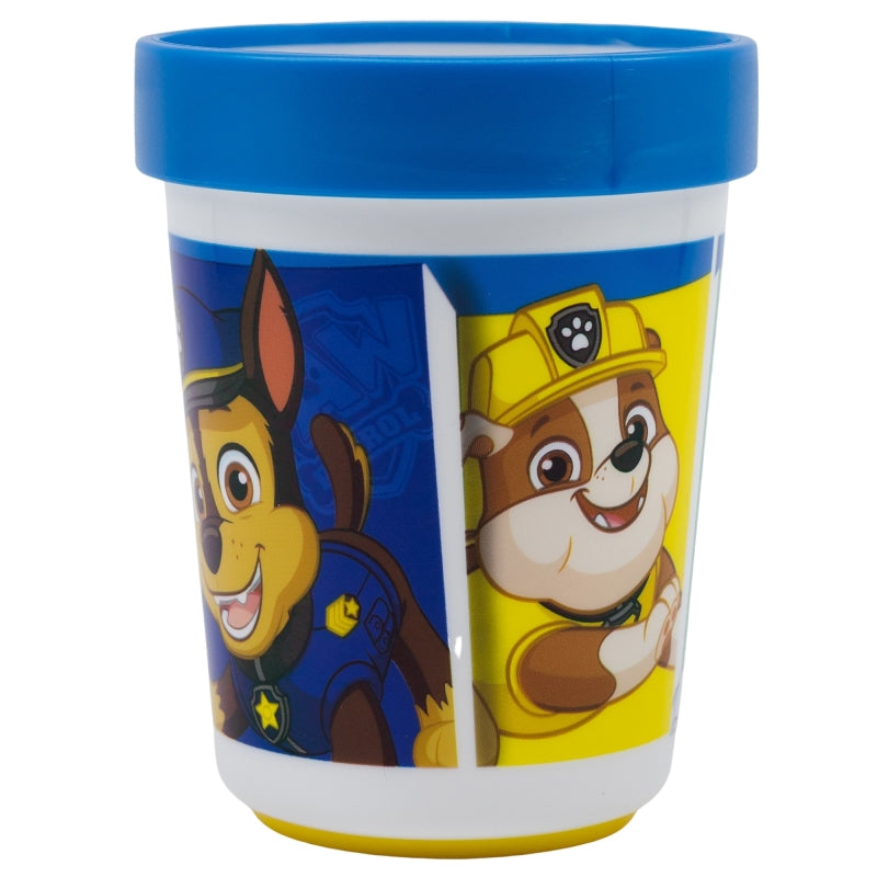 VASO ANTIDESLIZANTE PREMIUM BICOLOR 260 ML PAW PATROL PUP POWER - Imagen 2