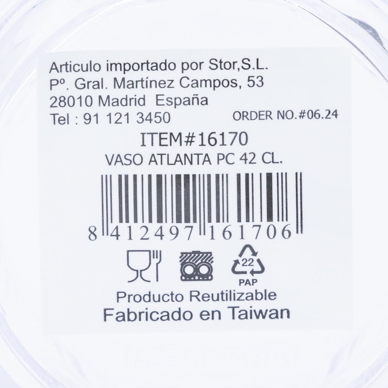 VASO ATLANTA PC 42 CL.