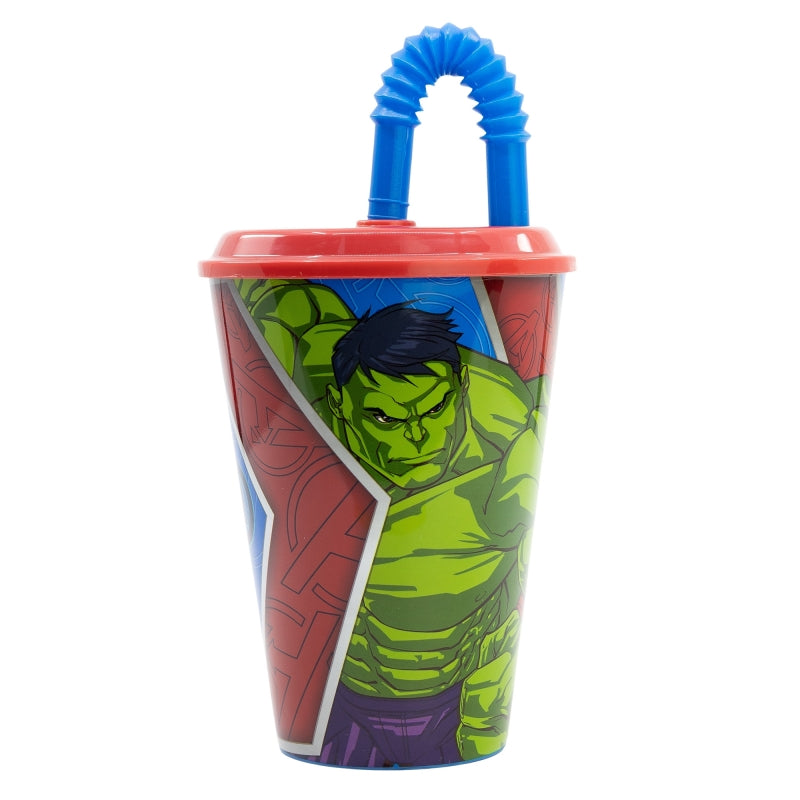 VASO CAÃA EASY 430 ML AVENGERS HERALDIC ARMY - Imagen 1